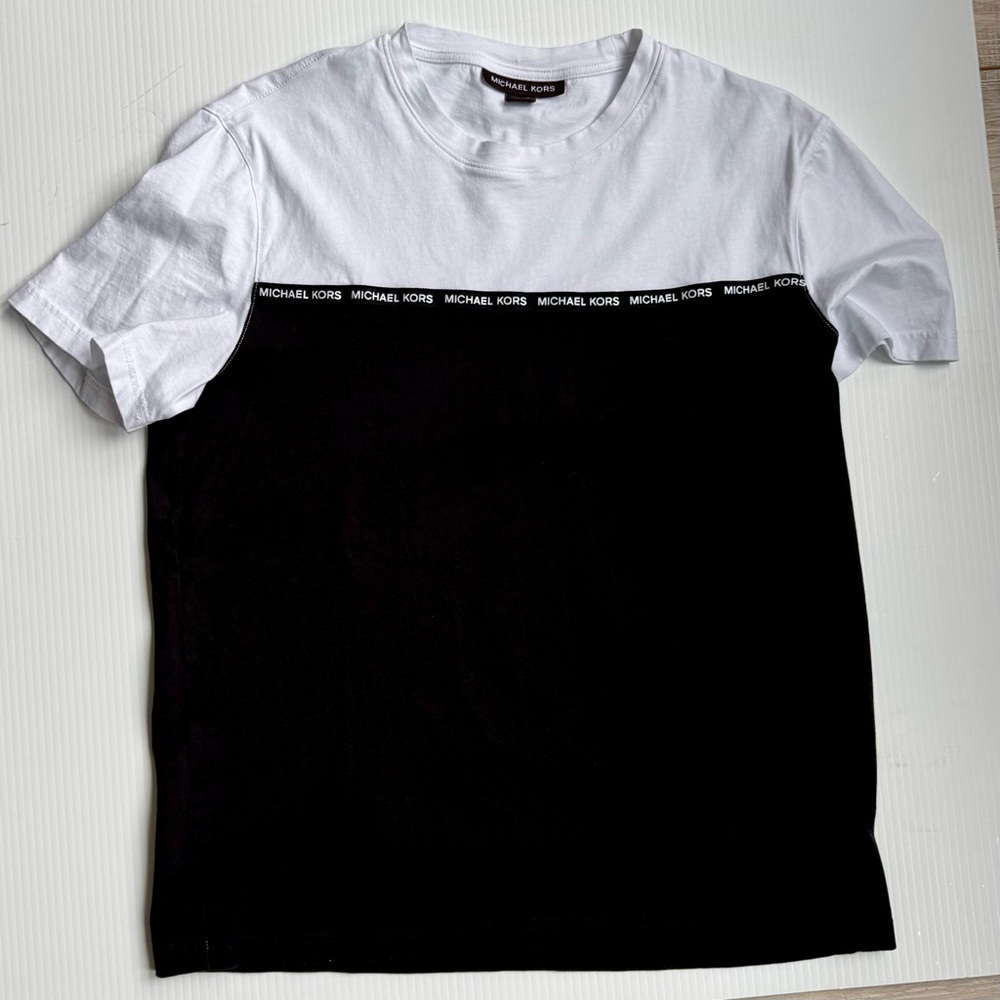 Michael Kors Men's Two-Tone T-Shirt